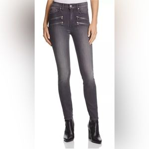 PAIGE Edgemont Ultra Skinny Jeans in Dark Grey size 30